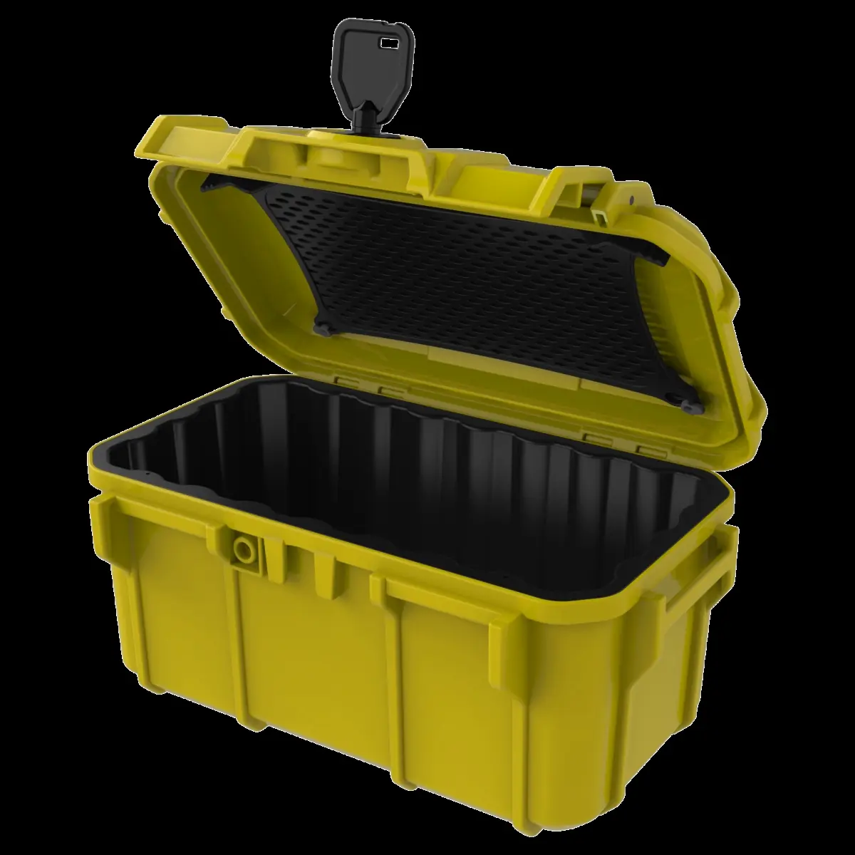 212 MAIN SE58 Micro-Size Seahorse Tool Case - Yellow, 9.5x5.8x4.7 in, Padded Liner, Organizer for Protecting Tools, Protect Tools