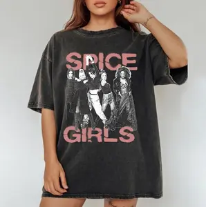 Spice Girls T-Shirt, 90s Pop Band Graphic Tee1
