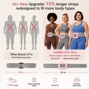2026 New Fascia Ring Mini Muscle Recovery Fascia Device upgraded adjustable strap fits Up to 55in waist, Cordless Rechargeable, Designed for Waist & Back Muscle Recovery portable massager parents gift summervibes