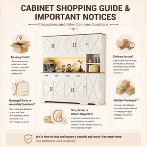 FUSOU Furniture: After-Sales Service for Cabinets; Double-Package Shipping
