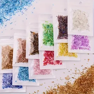 1500 Mixed Style & Color Glass Rice Beads, 1.05oz DIY Jewelry Kit for Beading Projects, Bracelet/Necklace/Earrings Accessories, Ideal Gifts for Friends & Family, Summer Vibes