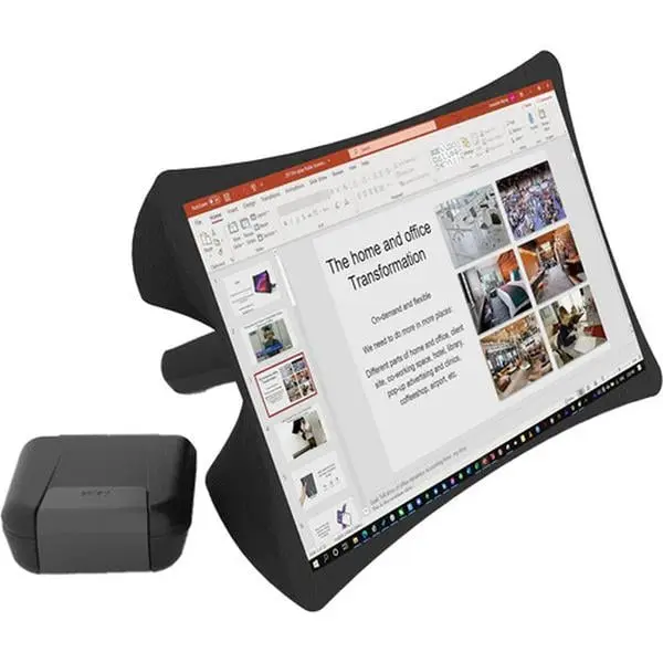 Arovia GO-VTBV-NAVJ-2 Splay All-in-One Portable 24.5 in. Foldable Display & DLP LED Ultra Short-Throw Pico Projector
