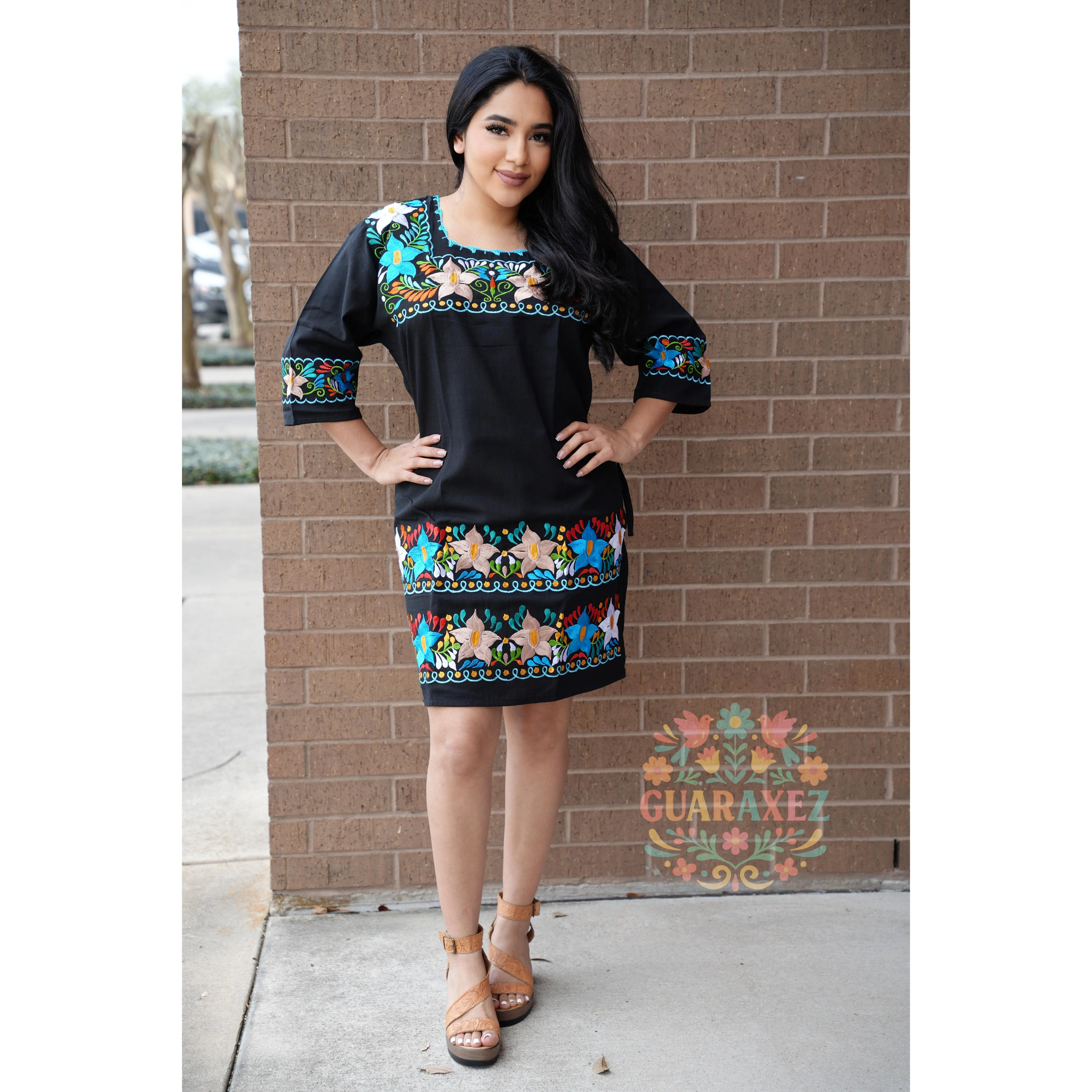 Celia Embroidery Dress