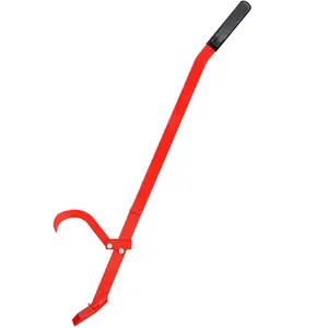 Donext Pickaroon Logging Tool, 51-Inch Heavy Duty Tree Felling Lever, 3-in-1 Hookaroon Logging Tool with High-Leverage Tree Puller, Woodcutting Tool Set