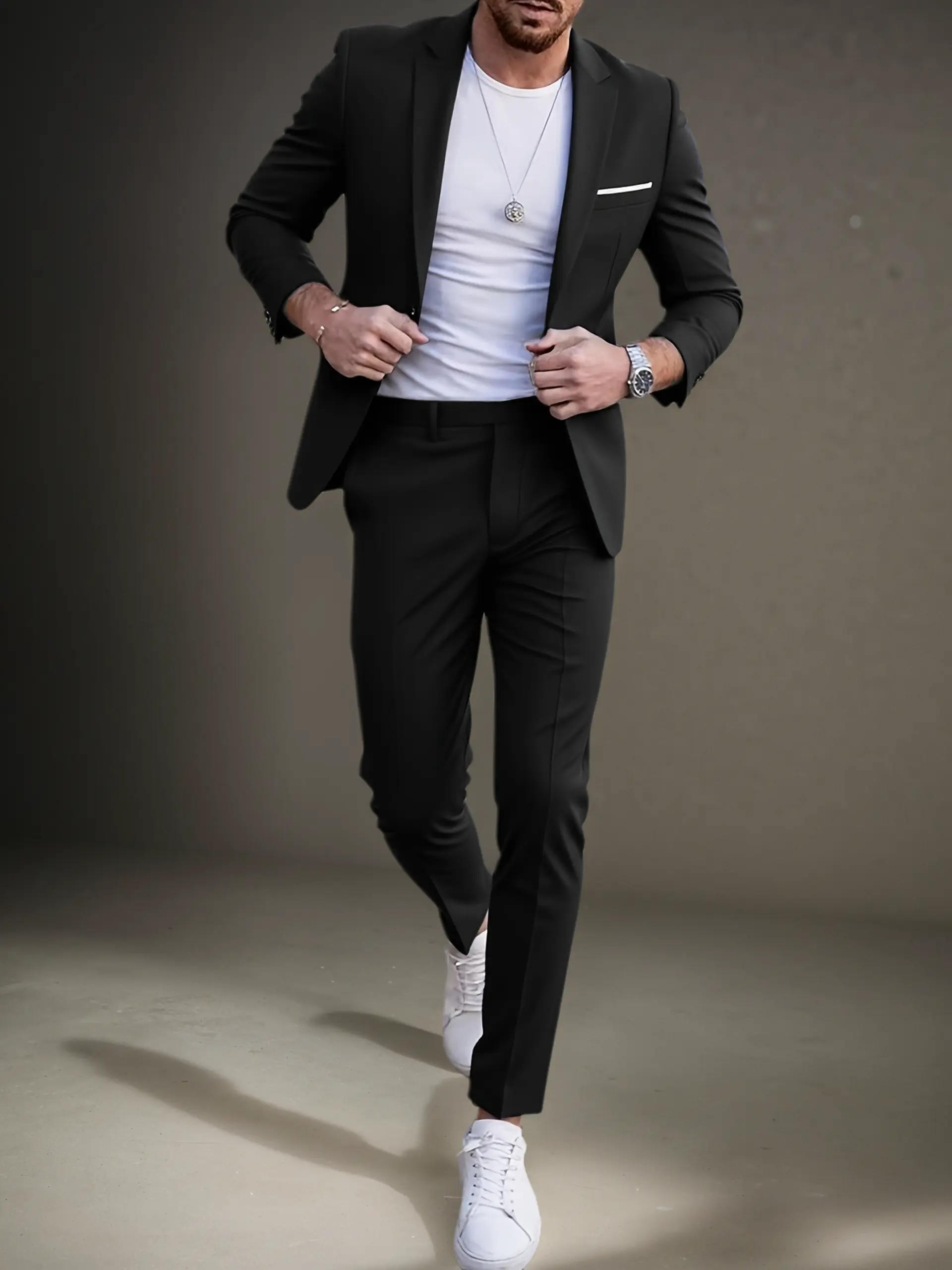 Casual Two-Piece Men's Wedding Suit Design Party Groomsman Business Suit Men's Formal Wear Slim Fit Two-Piece Suit Men's Swallowtail Linen Suit rowdy cowboy uniforms