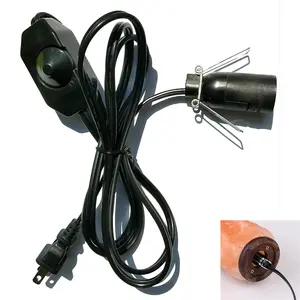 YI LIGHTING 6FT Himalayan Salt Lamp Cord Replacement with Dimmer Switch, E12 Candelabra Screw