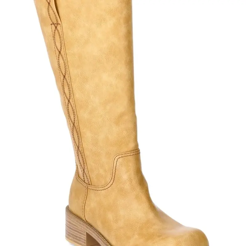 Woman tall, stylish, shoes of uniqe design Footwear