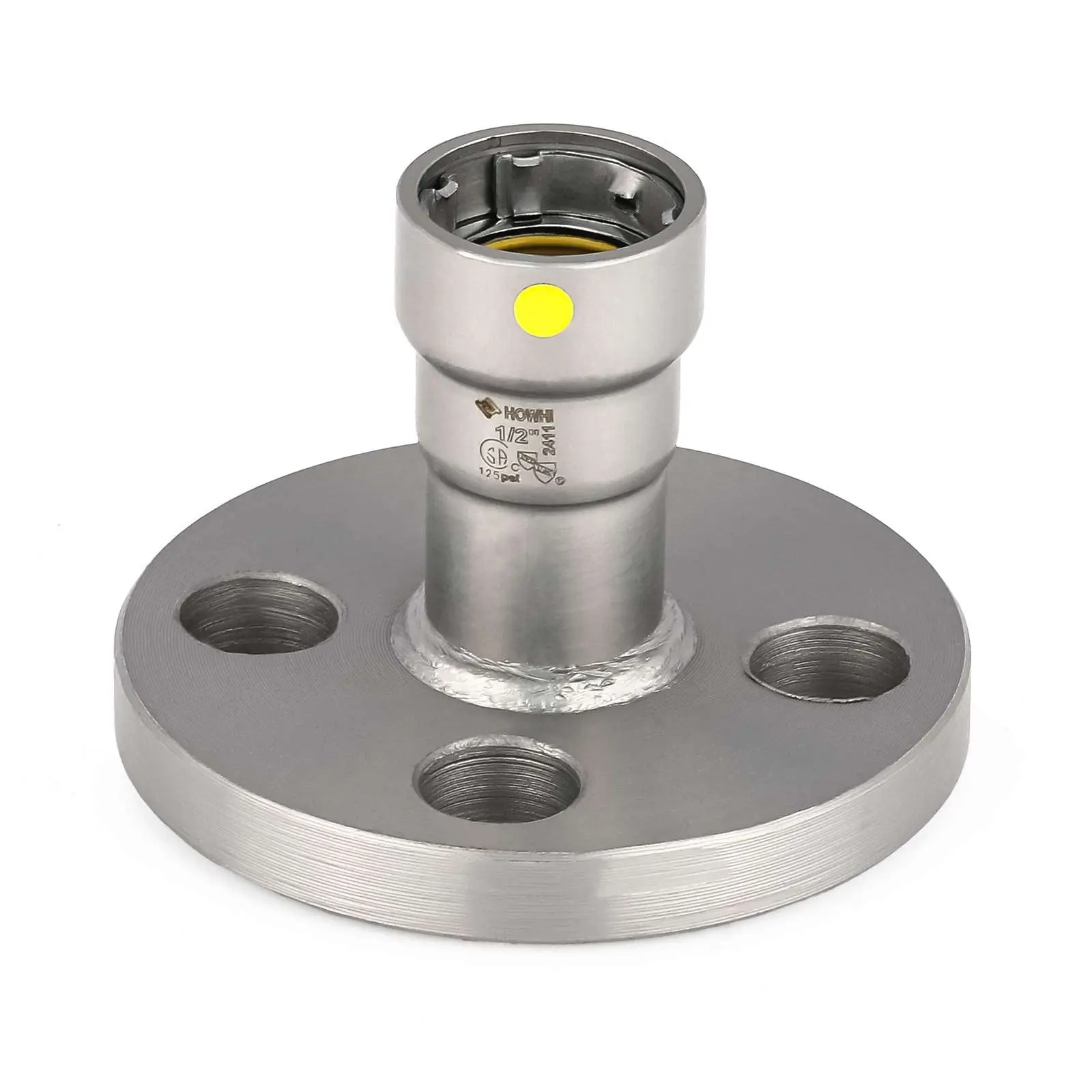 1-1/2" Carbon Steel Flange, 4 Bolt Pattern