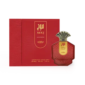 Faan Mashaer Mouj Avalon Eau de Parfum, Fruity Unisex Fragrance with Notes of Amber, Musk & Patchouli for Adults, 3.4 fl oz Bottle