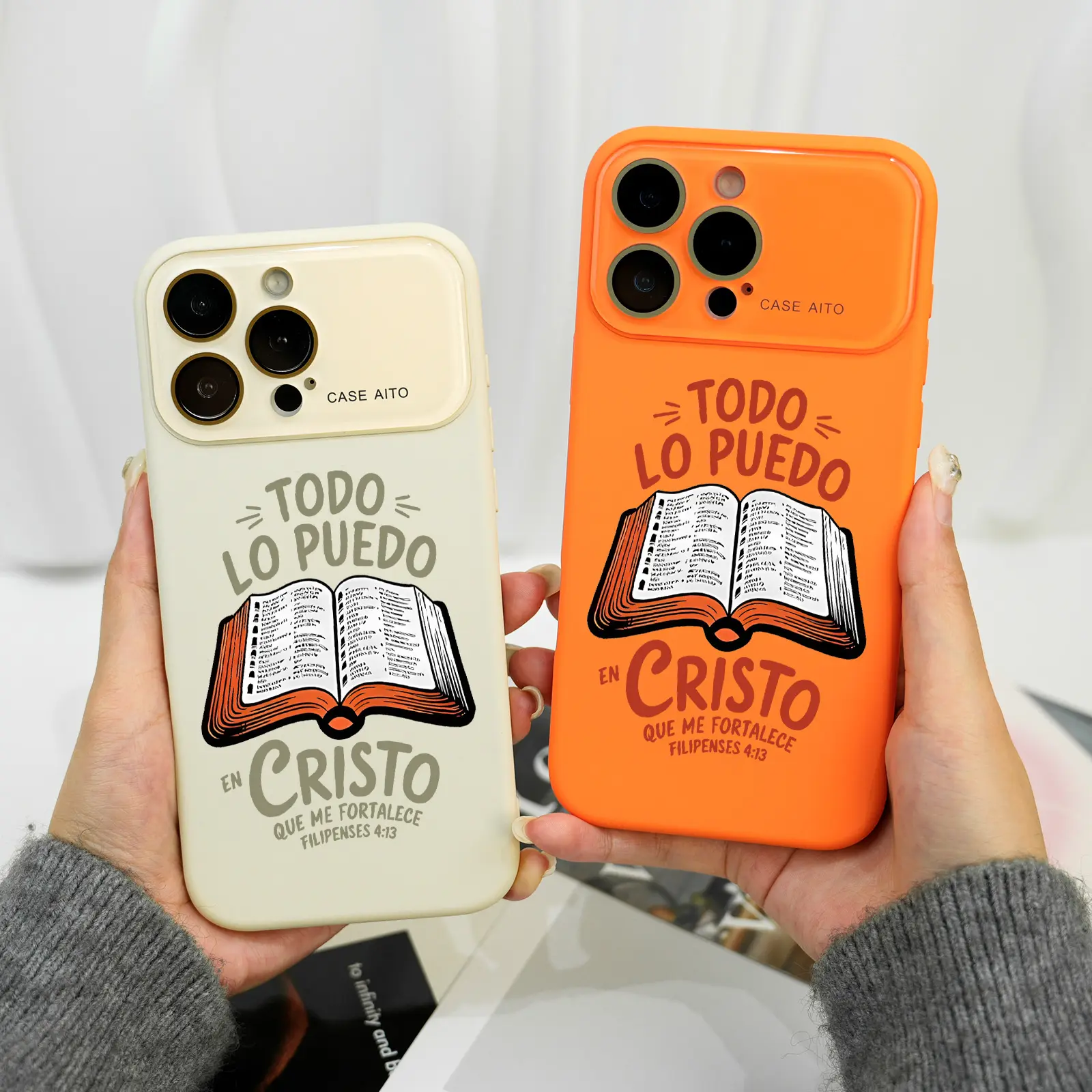 FILIPENSES Phone case for iPhone 17Pro Max Air 16Plus 15 14 13 12 cases, Dopamine Girl, Minimalist style, Faith, God is Gift, simplicity, Protective Silicone Cover, Protection Durable, Shockproof Drop, Advanced Anti-Scratch Silicone Case.WC84