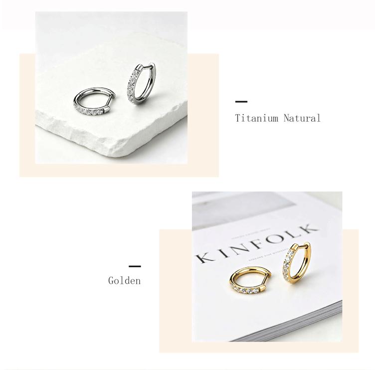 GGIRL Trendy, Versatile, And Unique Designs Suitable For Multiple Piercings—Stackable Earrings For Cartilage, Earlobes, And Helix Piercings. This Three-Size Earring Set Makes The Perfect Gift For Earring Enthusiasts And Fans Of Layered Styling