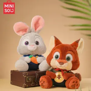 Disney Zootopia Plush Toys – Adorable Judy & Nick Character Stuffed Animals | Soft Cuddly Collectibles for Fans, Perfect Gift for Her & Sweet Room Decor