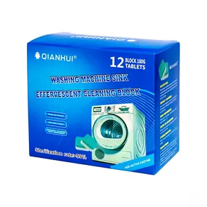 Eco-Friendly Washing Machine Cleaner Fights Pet Odors & Hair Build-Up for Fresh Clean Machines