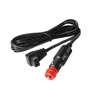 3m 12V/24v Car Refrigerator Cigarette Lighter Plug Power Cable, Dc Power Line 2x16awg Spt-2, Portable Car Fridge Adapter, for Car Fridge Freezer