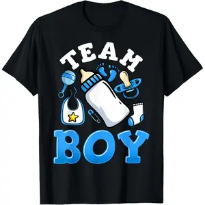 Gender Reveal Party Team Boy T-Shirt