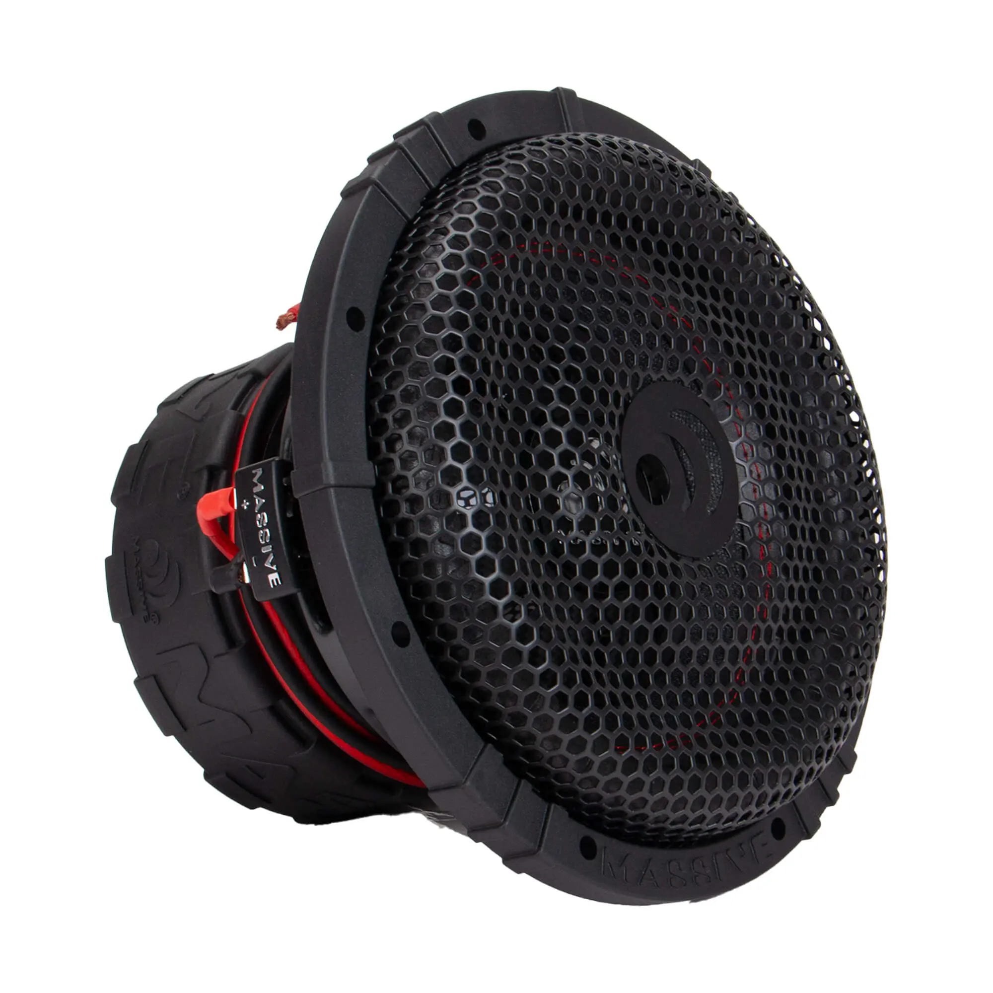 MASSIVE AUDIO GTR102 10" 1000 Watts RMS Dual 2 Ohm Subwoofer with Steel Basket & High Flux Magnets for Extreme Performance