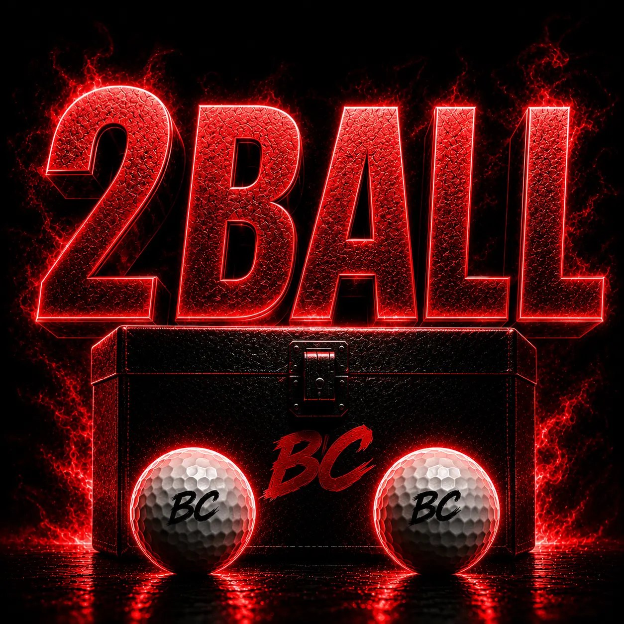 BB 2Ball Suppy-  1 sleeve golf balls