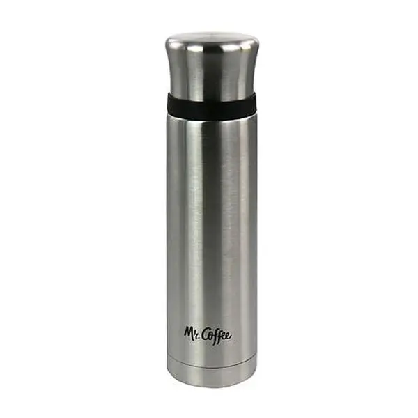 Mr. Coffee 23 oz. Stainless Steel Thermal Travel Bottle Mr. Coffee 23 oz. Stainless Steel Thermal Travel Bottle