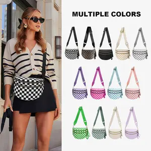 CHERUBEL Summer Best-selling Portable Waist Bag -  Minimalist Purse with Detachable Strap Large Capacity Crossbody Fanny Pack for Design Perfect for TikTok Fashion Everyday Use Shoulder Bags Gift Girlfriends on Birthdays and Christmas Mother's Day gifts