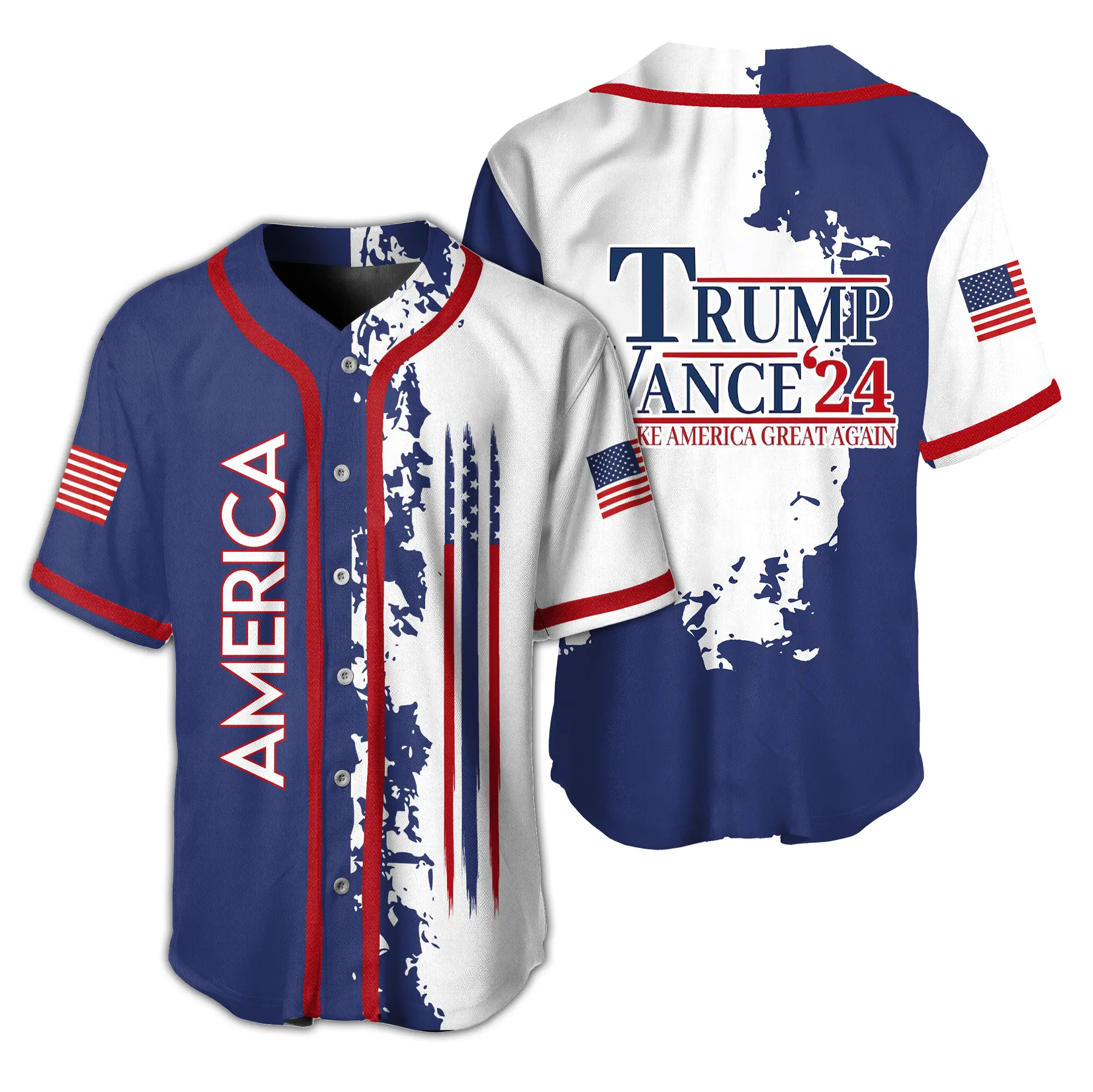 Trump Vance 24 Baseball Jersey, President Trump Jersey, JD Vance Shirt, Republican Shirt, Donald Trump Hot Summer Jersey, Trump Supporter Shirt, MAGA