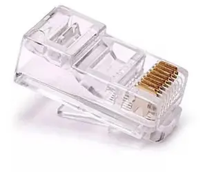 100 Pcs LOT RJ45 Network Cable ModularPlug CAT6 8P8C Connector End