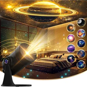 [White Noise] Galaxy Projector, 28  Sounds  Projector Sound Machine, Solar System Space Planetarium Projector Night Light, Room Decor for Ceiling Bedroom  Adults Sleep Trainer