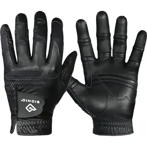Bionic Men's Left Hand Stable Grip 2.0 Dual Expansion Zone Golf Glove - Black