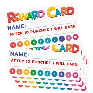 Reward Card, Numbered Cards, 50pcs/pack Behavior Reward Card, Incentive Card, Teacher Activity Card, Reward Card for Home School Office