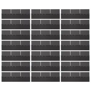 21Pcs Asphalt Roofing Shingles Water-Shieldive Roof Tiles 39.37"x13.11" Easy to Install for House Garage Shed and Pet House Roof Repair