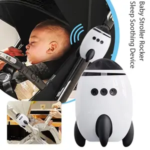 Baby Rocking Chair, Newborn Baby Vibration Soother, Gentle Shaking for Any Stroller, Noise Machine, 11 Sounds, Adjustable Speed, Sleep Aid