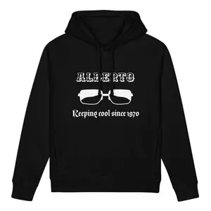 Unisex organic side pocket hoodie