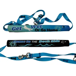 Dock Diving- Leash Cover- Machine Washable, Durable, Weather-Resistant, Secure Fit for Standard Leashes