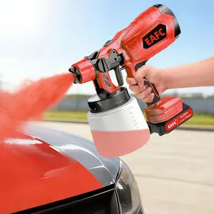 Car Body Paint Sprayer Machine, Clear Scale Large Capacity, Wireless Gun, Rechargeable Spray Tool, Home Window Electric Tool, Christmas Gift, Paint Spraying Tool