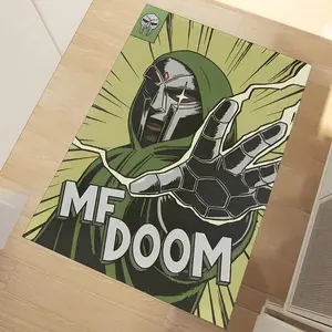 Creative Hip-hop Singer Pattern Area Rug, Geometric Graphic Rug, Non-slip Soft Floor Mat, Decorative Carpet for Home Living Room Bedroom, Home Decor