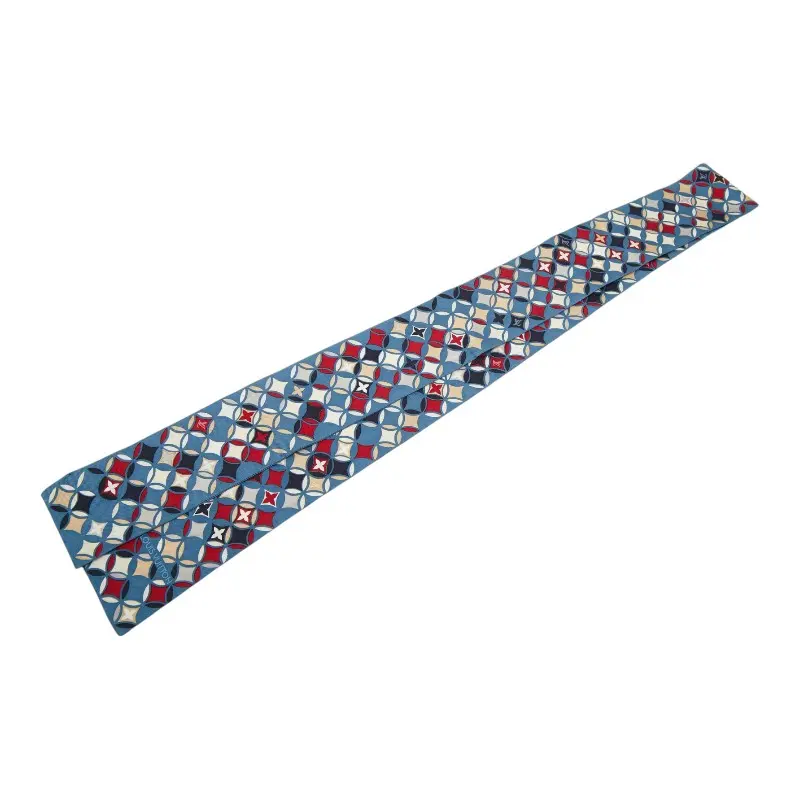 Pre-owned Louis Vuitton Cotton Small Leather Goods Bandeau Silk Scarf