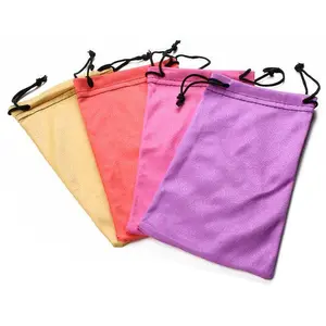 Microfiber Sunglasses Pouch Swirl Pattern with Drawstring