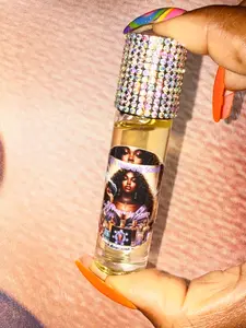 God's Heavenly Scents Raspberry Royale Luxury Roll On Body Oil 10 ml Luxurious Softening Radiant Skin Care Travel Friendly Non Greasy Formula