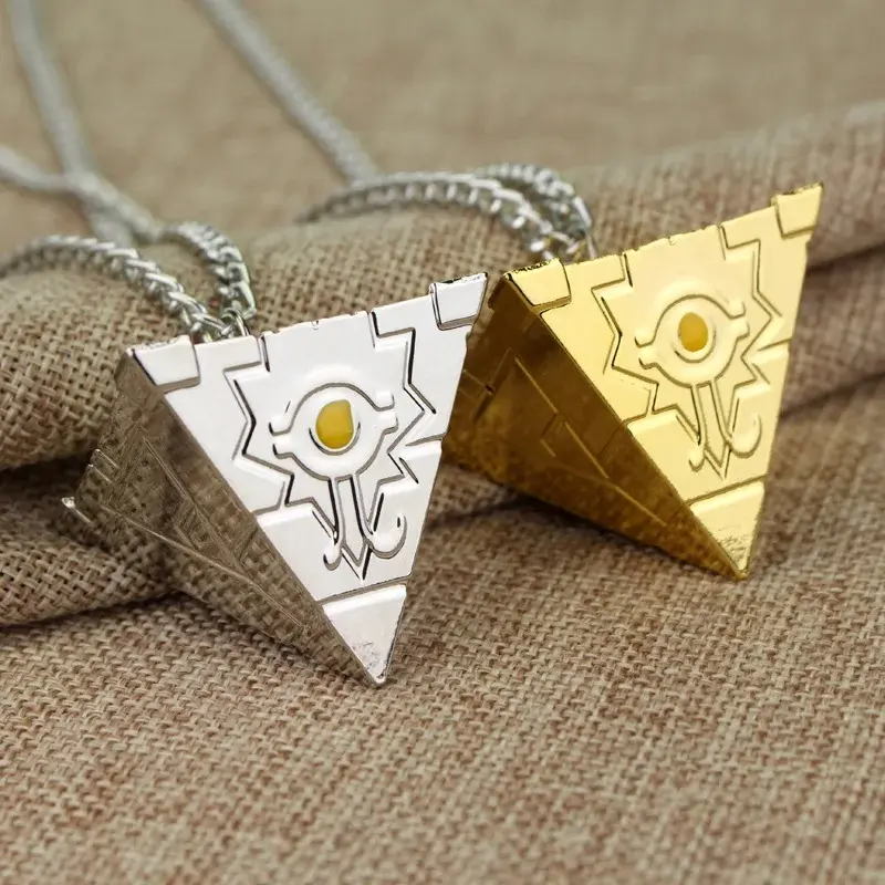 Game  3D Millennium Puzzle Eye Pendant Eye Of Horus Kolye Collares Men Women Cosplay Jewelry Gift