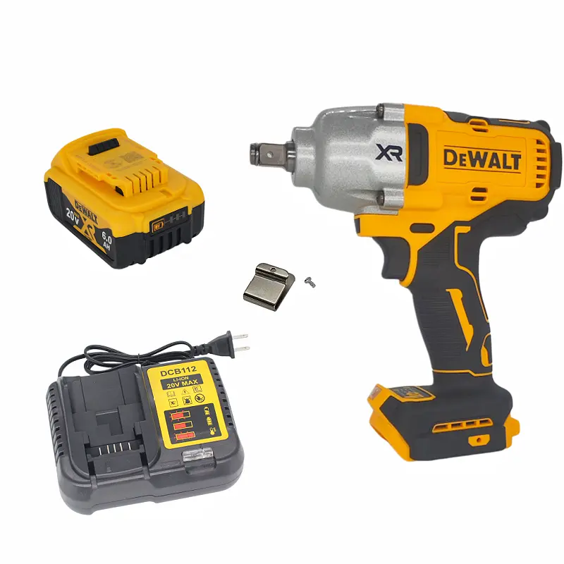 DeWalt DCF900 20V Max XR Brushless Impact Wrench - High Torque, 1/2" Anvil, Lithium Battery, Professional Grade