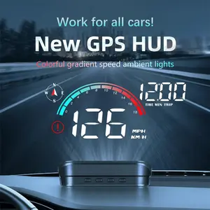 Car GPS HUD, Car OBD Universal Speedometer, Car Compass Projector, Car Electronics for Car Video Surveillance, LED Car Ambient Light, Car Ambient Lighting