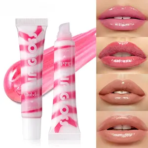 4pcs Liquid Lip Gloss, Moisturizing Shimmer Finish, Long-Lasting Easy-to-Apply, 4 Dazzling Shades, Natural Pink Tone, Suitable for All Skin Types