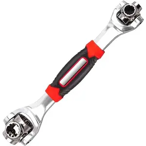 Universal Wrench 52 in 1 Socket Wrench Tool with Multifunction 360 Degree Rotating Head, Spanner Tool for Home and Car Repair fathersdaygift