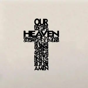 2D plan, 1 piece of Jesus Christ Cross metal wall decoration, Religious Wall Art, Religious Decor, extended arms Christian decoration, heavy iron construction, pre drilled holes for easy hanging, church, home, prayer room, Easter decoration