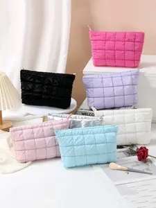 Women's Fashion Quilted Diamond Pattern Handbag, Casual Autumn Winter Crossbody Bag, Perfect Gift for Girlfriend, Travel & Daily Use, Crossbody Puffy Bag