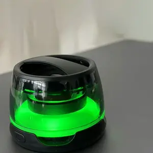 RGB Bluetooth Speaker - Mini Portable with Magnetic Phone Stand| Wireless Sound + Charging| Compact Gaming Home Use