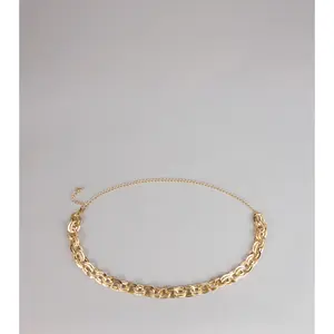 Statement Mode Chunky Chain Belt
