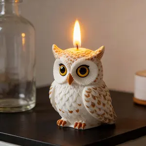 Resin Mould - Seated Owl Resin Casting Mould with Textured Feathers and Detailed Eye Design, Perfect for Home Accessories, Desk Decorations, Holiday Gifts, Animals