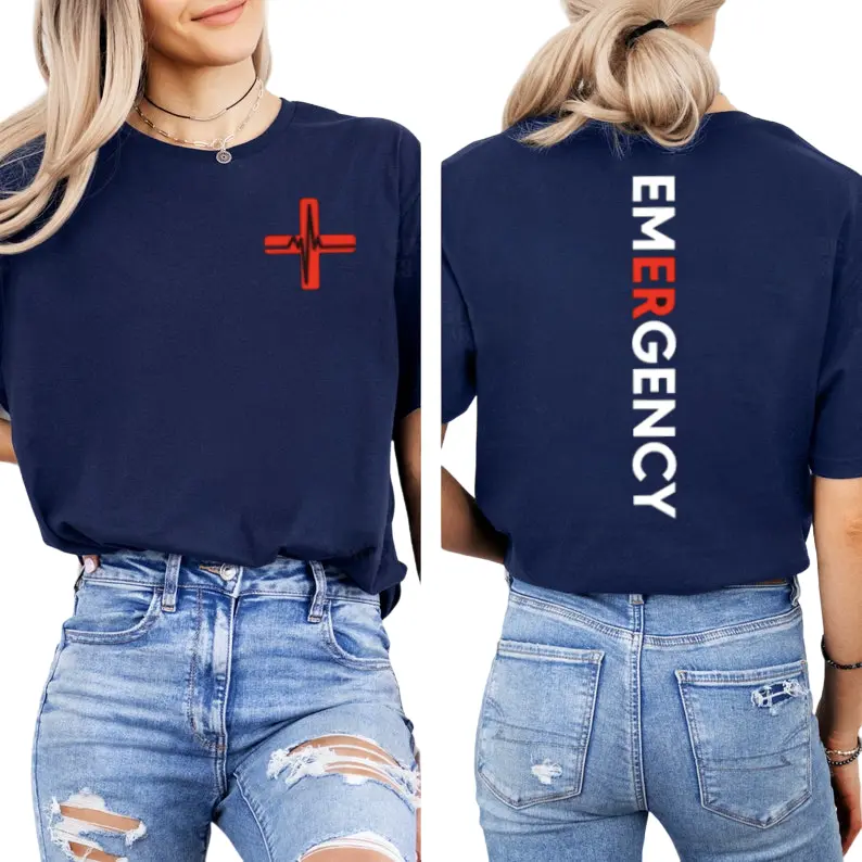 Emergency Department Nurse Shirt, ER Nurse Shirt, Emergency Medicine Sweatshirt, Nurse Gift, Emergency Room Hoodie, RN Shirt, Nursing Gift For Her Him