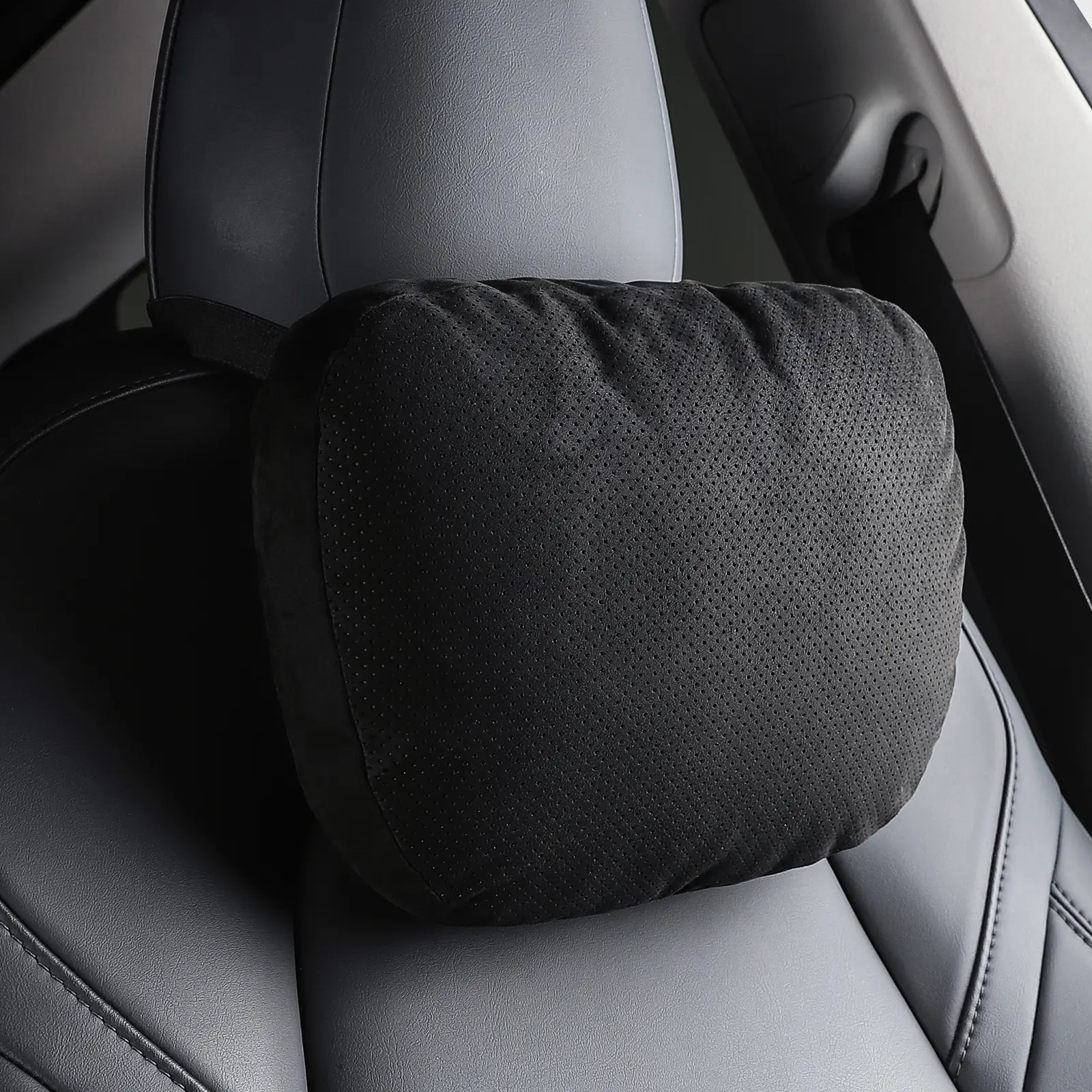 Topfit Car Neck Headrest Pillows, Soft Comfortable Automotive Interior Accessories, All-Season Universal for Cars SUVs, Driving Fatigue Relief