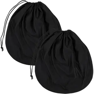 2 Pack Helmet Protection Storage Bag Lightweight Large Carrying Bag for Motorcycle Hockey Bicycle Ski Riding Travel Snowmobile Sport Accessories